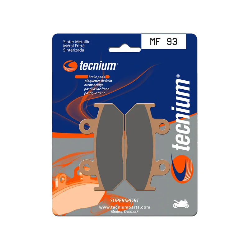Affaire À Saisir Plaquettes de frein TECNIUM Performance métal fritté - MF93