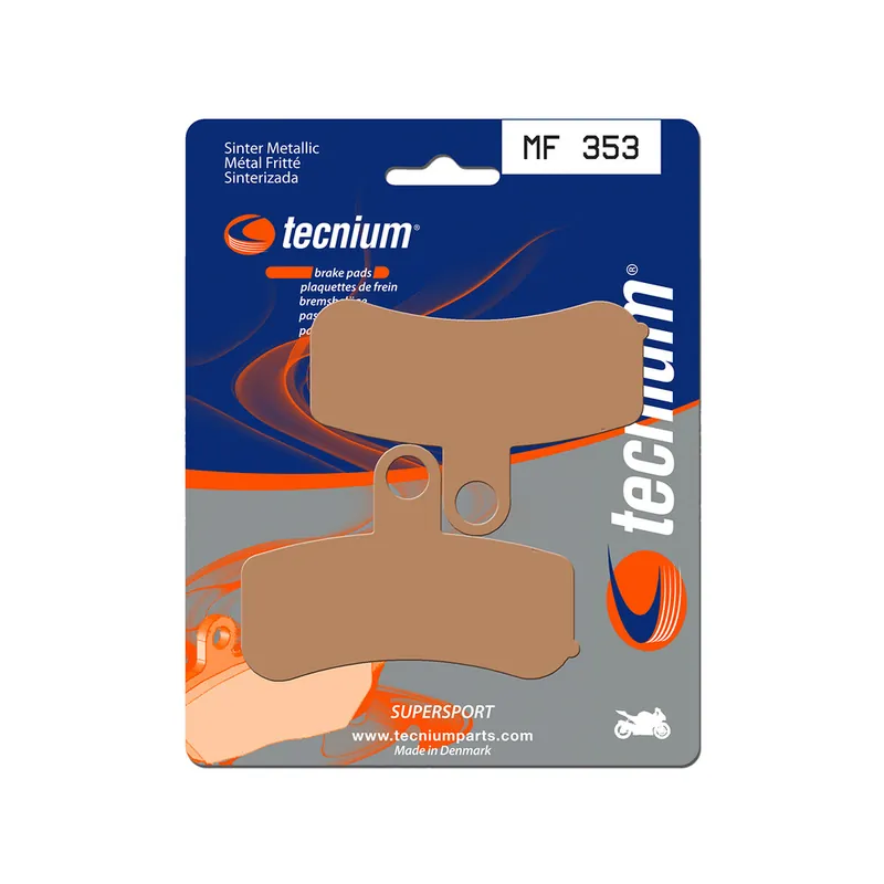 Satisfait Ou Remboursé Plaquettes de frein TECNIUM Performance métal fritté - MF353