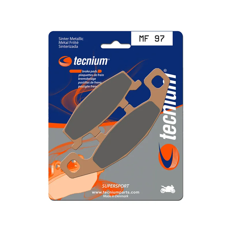 Plaquettes de frein TECNIUM Performance métal fritté - MF97 Affaire À Saisir