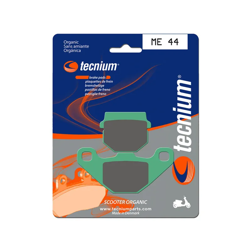 Satisfait Ou Remboursé Plaquettes de frein TECNIUM Scooter organique - ME44