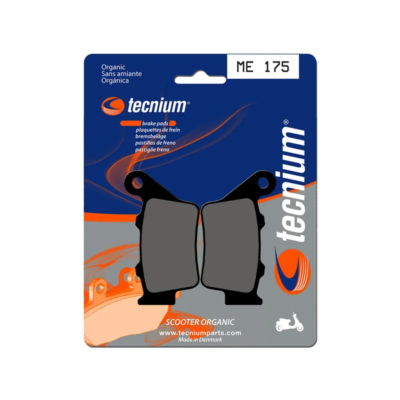 Plaquettes de frein TECNIUM Scooter organique - ME175 Marque