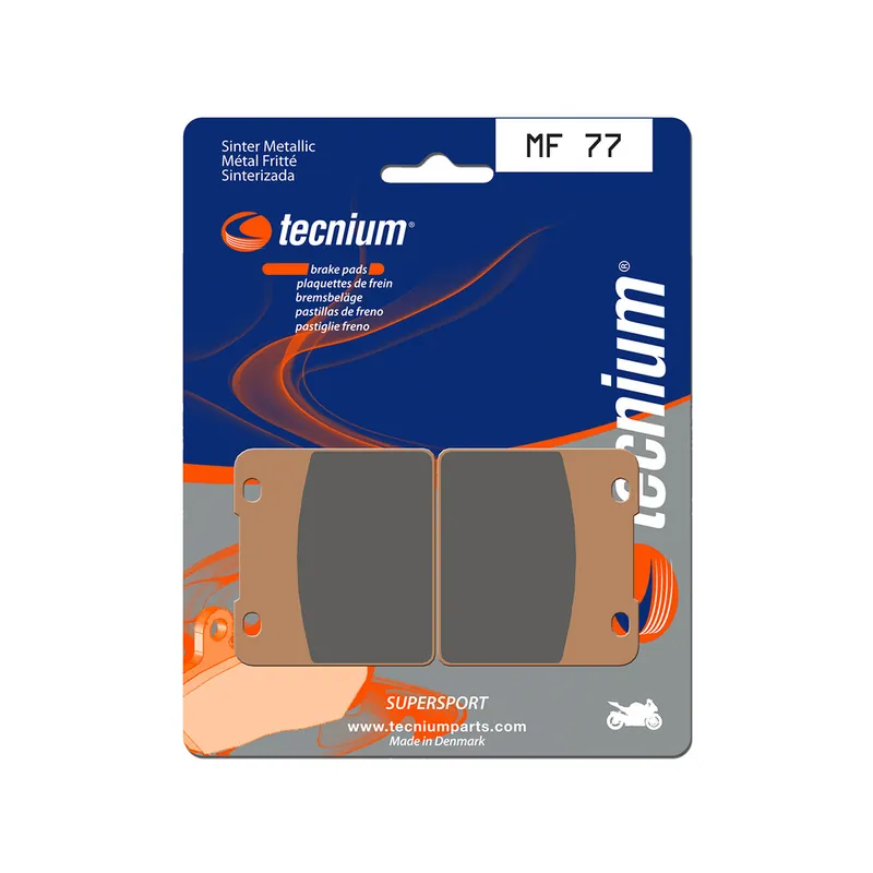 Bon Marché Plaquettes de frein TECNIUM Performance métal fritté - MF77
