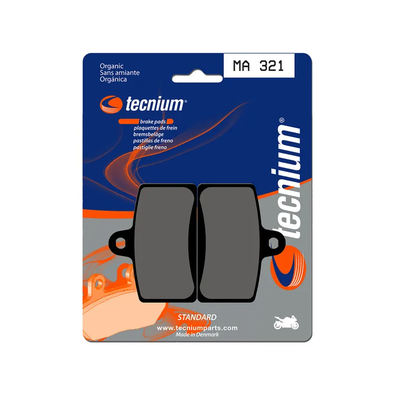 Offre Du Jour Plaquettes de frein TECNIUM route organique - MA321