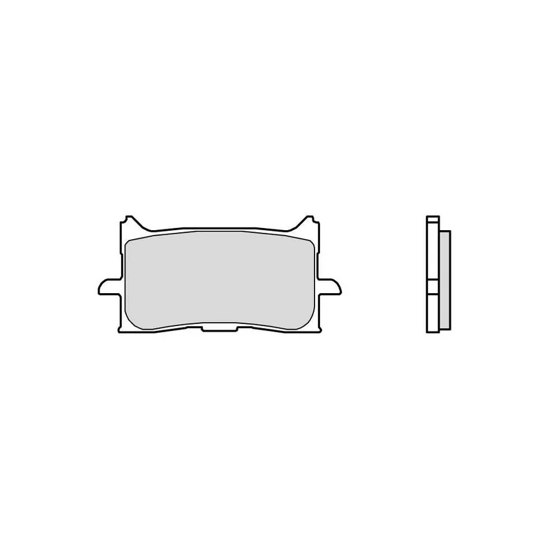 Achat Immédiat Plaquettes de frein BREMBO route métal fritté – 07HO62LA