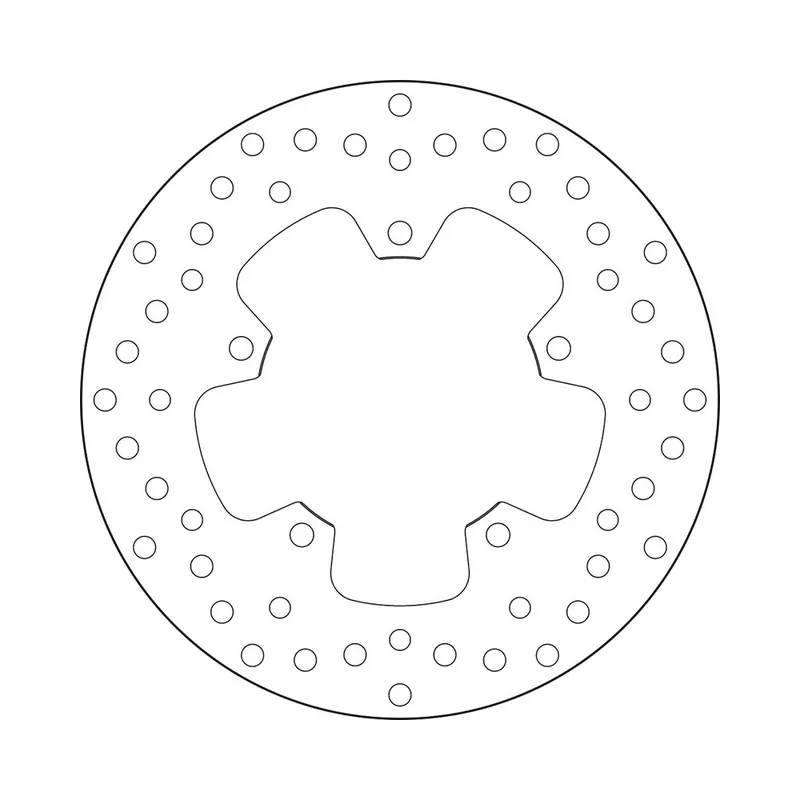 Disque de frein BREMBO Oro fixe - 68B407M8 Commander Vite
