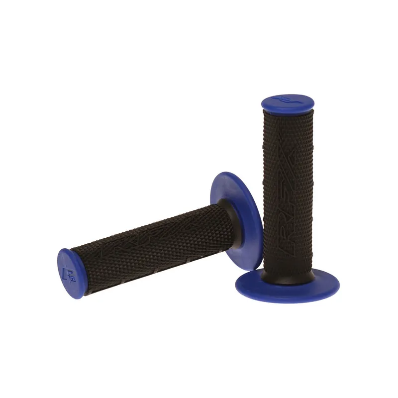 Paire de poignées bi-composant RFX Pro Series partie centrale noire (Noir/Bleu) Expédié Aujourd'hui