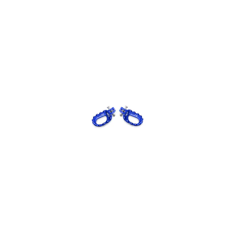 Petit Prix Repose-pieds S3 Curve aluminium bleu