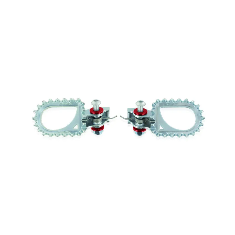 Achat Immédiat Repose-pieds S3 Hard Rock position centrale acier argent