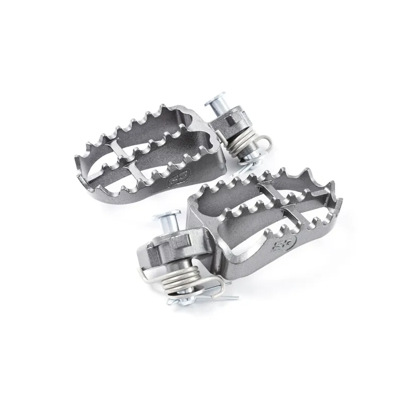 Repose-pieds S3 Hard Rock Enduro acier titane Top Vente