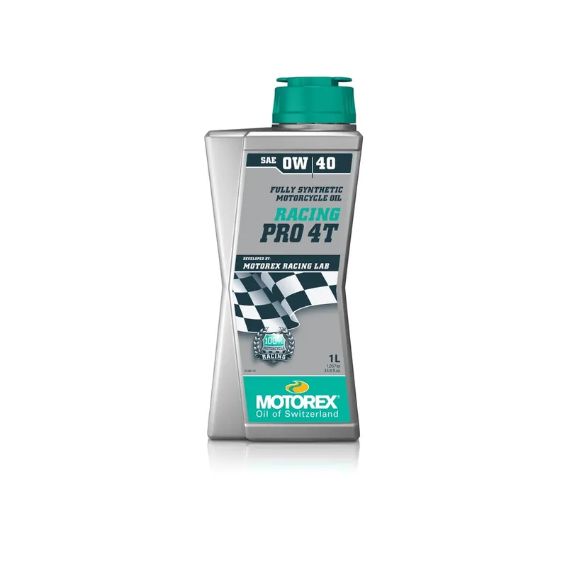 Huile moteur MOTOREX Racing Pro 4T – 0W40 10x1L Quantité Limitée