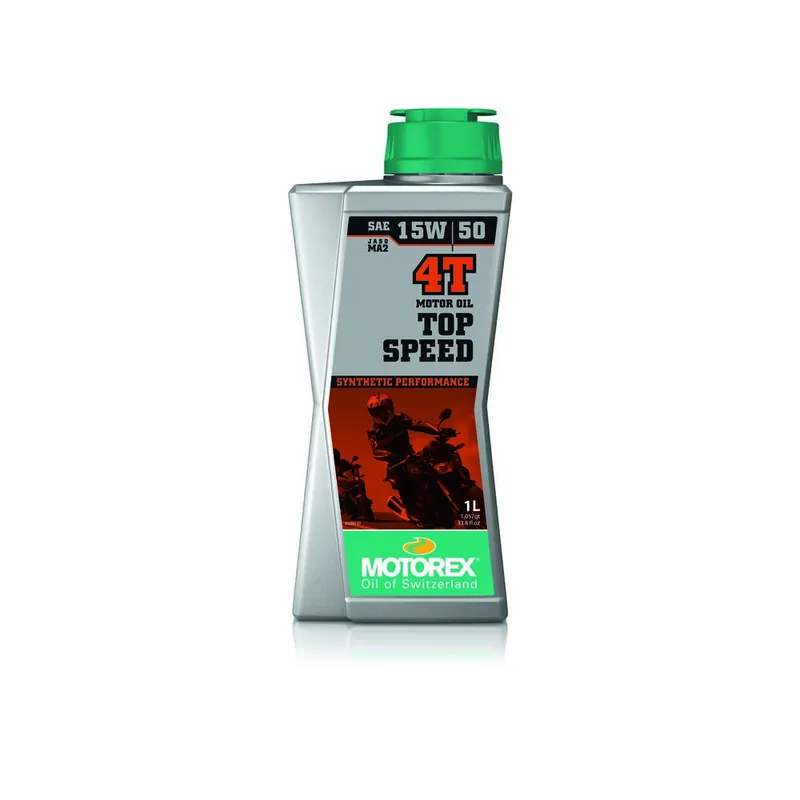 Prix Promo Huile moteur MOTOREX Top Speed 4T – 15W50 10x1L