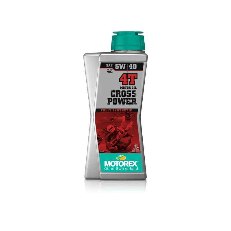 Huile moteur MOTOREX Cross Power 4T – 5W40 10x1L Jusqu&rsquo;à Épuisement Des Stocks