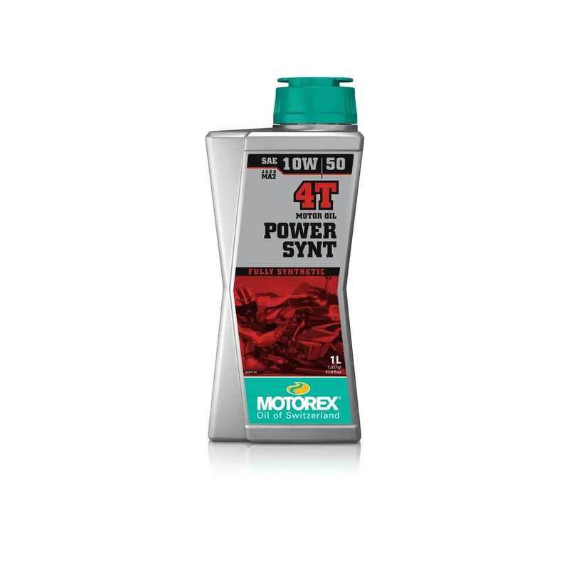 Huile moteur MOTOREX Power Synt 4T – 10W50 10x1L Réduction