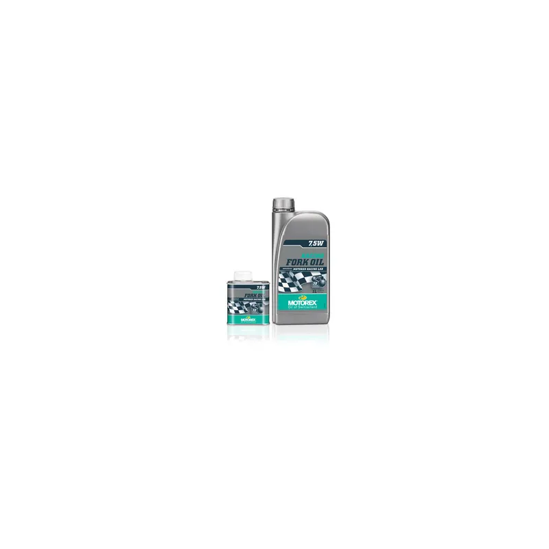 Achat Immédiat Huile de fourche MOTOREX Racing Fork Oil – 7.5W 250ML