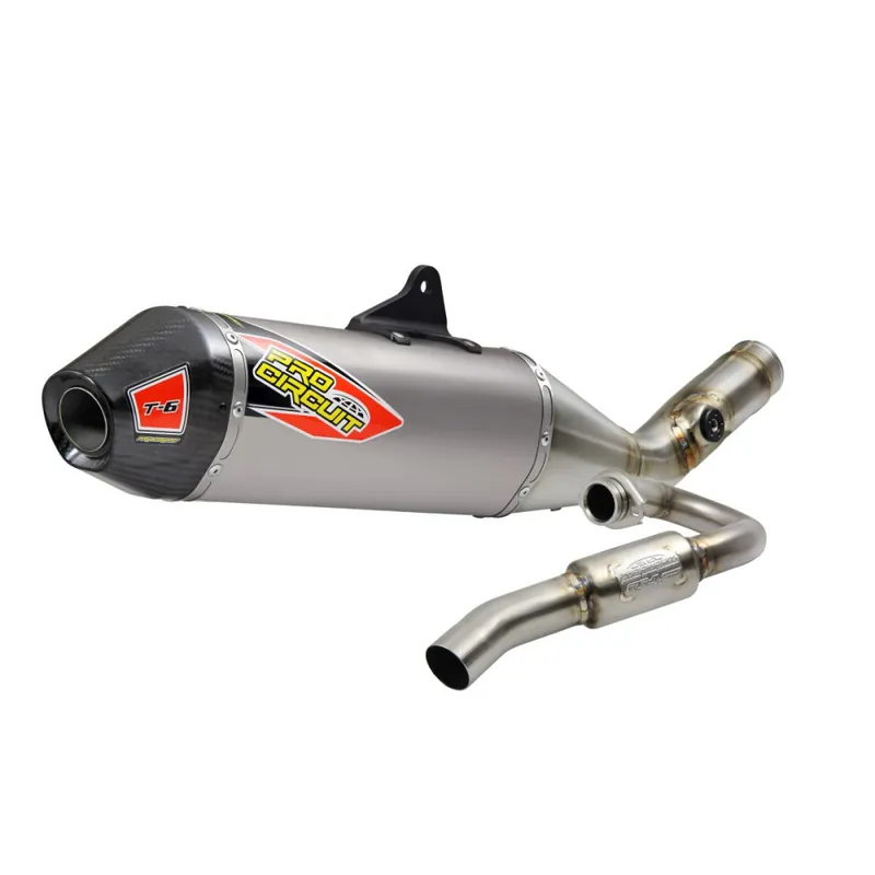 Expédié Aujourd'hui EXHAUST T6 SS/TI/CFCAP 250