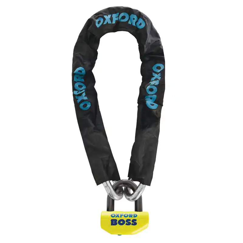 Chaîne antivol OXFORD 16mm Big Boss+ – 1,5m x 12mm Offre Spéciale