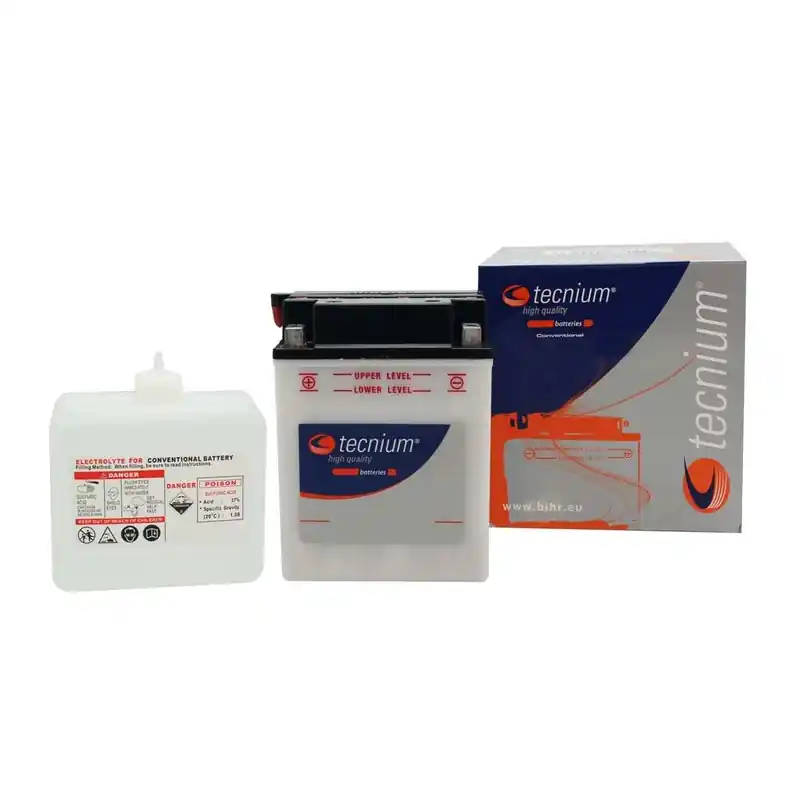 Achat Immédiat Batterie TECNIUM conventionnelle avec pack acide - BB14L-A2