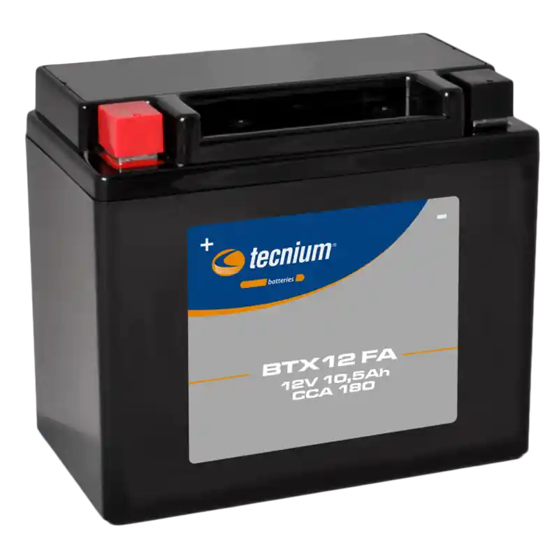 Batterie TECNIUM sans entretien activé usine – BTX12 Offre Spéciale