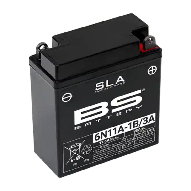 Prix Choc Batterie BS BATTERY SLA sans entretien activé usine – 6N11A-1B/3A