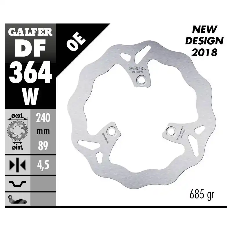 BRAKE DISC FIXED WAVE Prix Promo