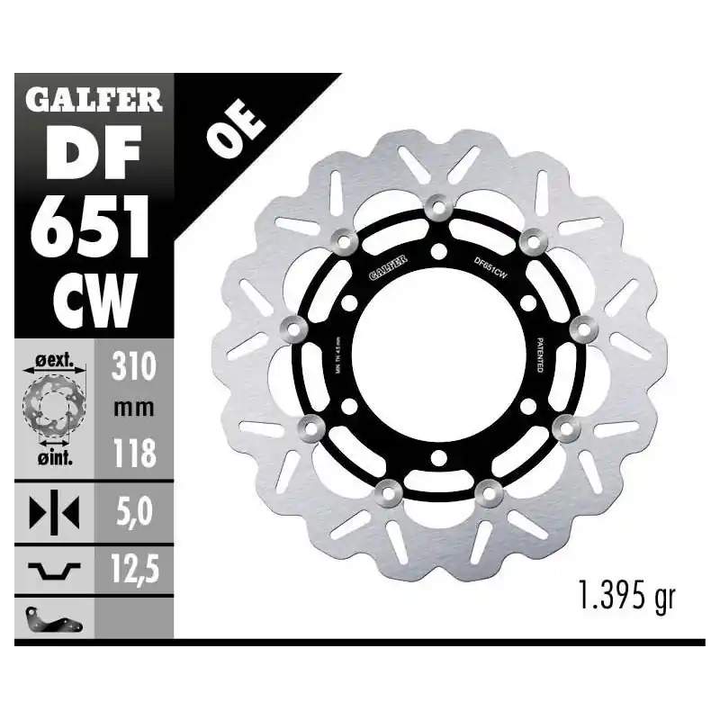 Must-Have BRAKE DISC FLOAT WAVE