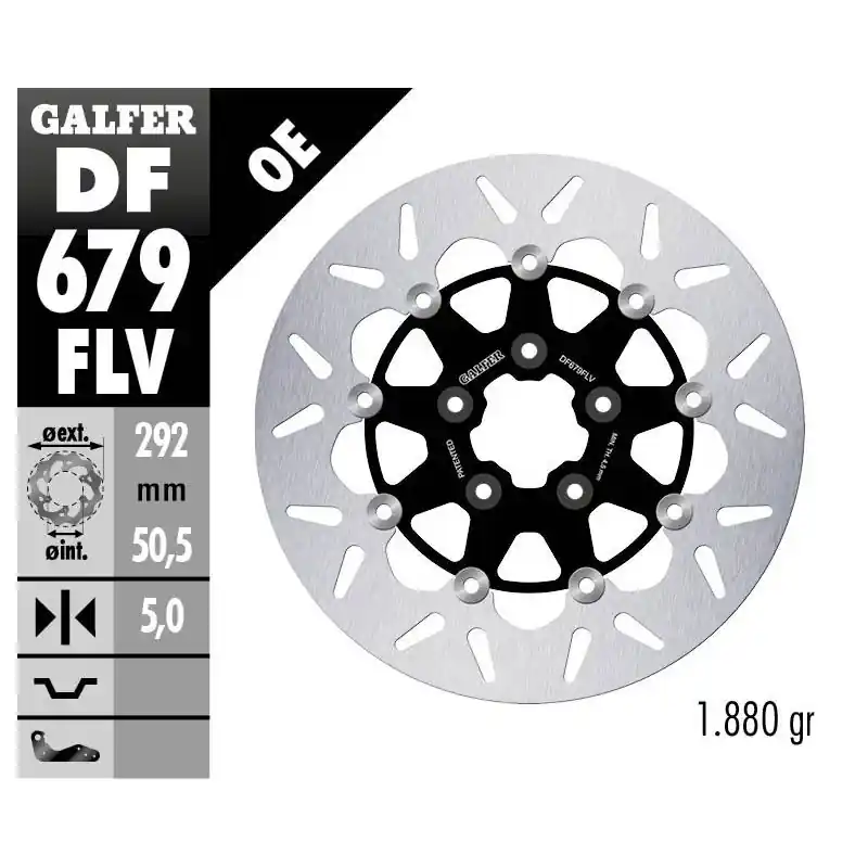 Prix Promo BRAKE DISC FLOAT ROUND