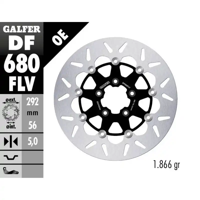 BRAKE DISC FLOAT ROUND Nouvelle Collection