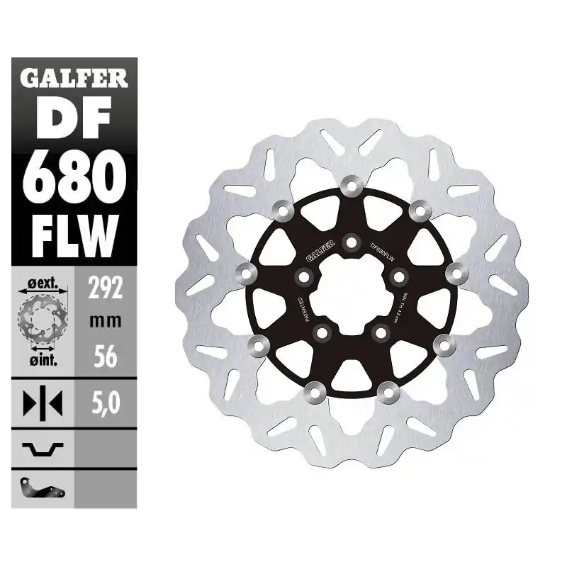 BRAKE DISC FLOAT WAVE Bon Plan