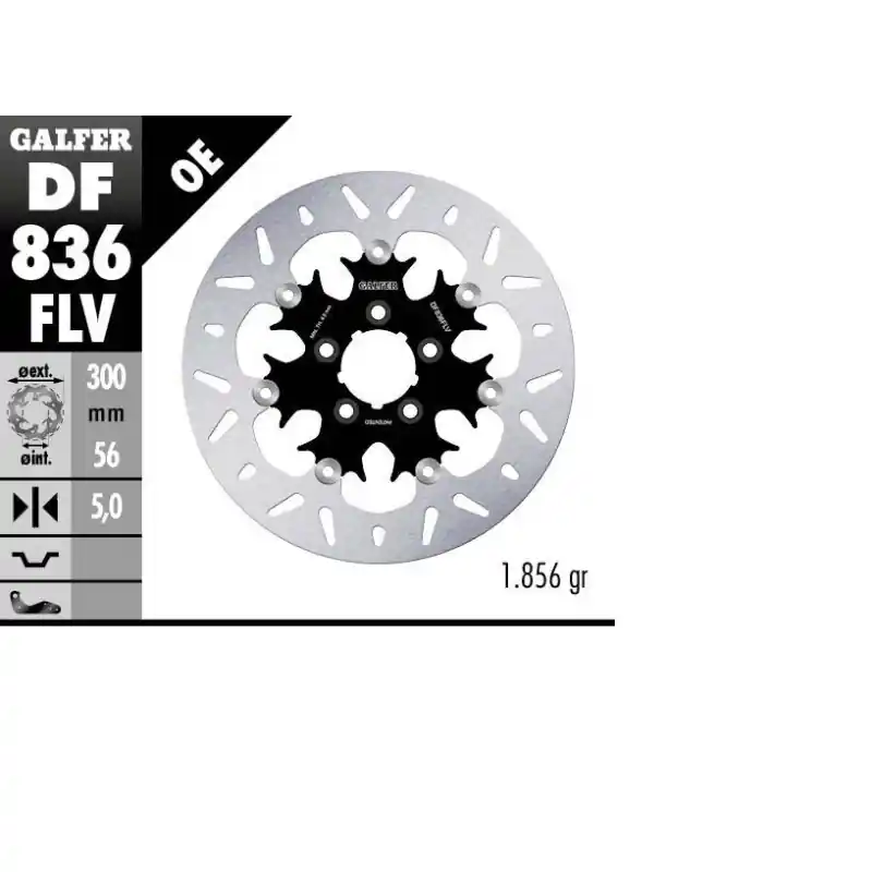 BRAKE DISC FLOAT ROUND Nouveauté