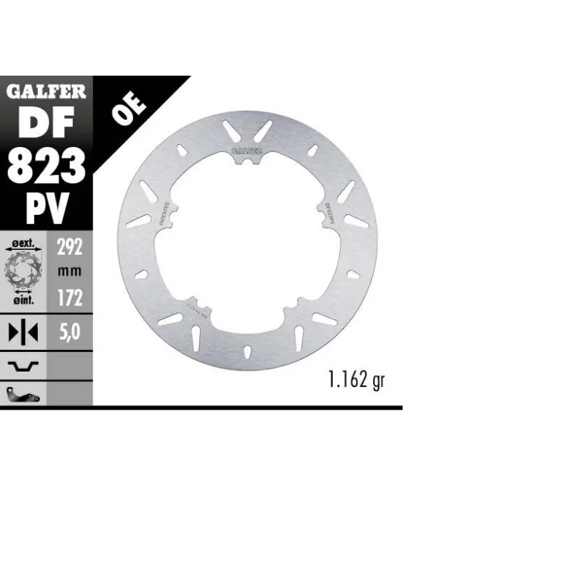 Solde BRAKE DISC FIXED ROUND