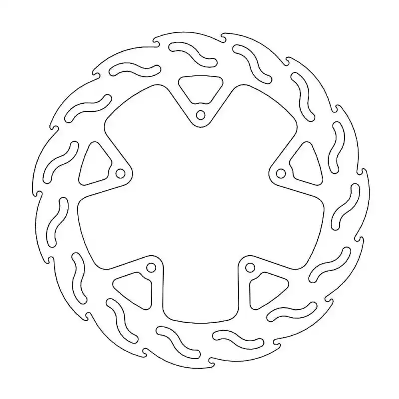 BRAKE DISC FLAME REAR Jusqu'à Épuisement Des Stocks
