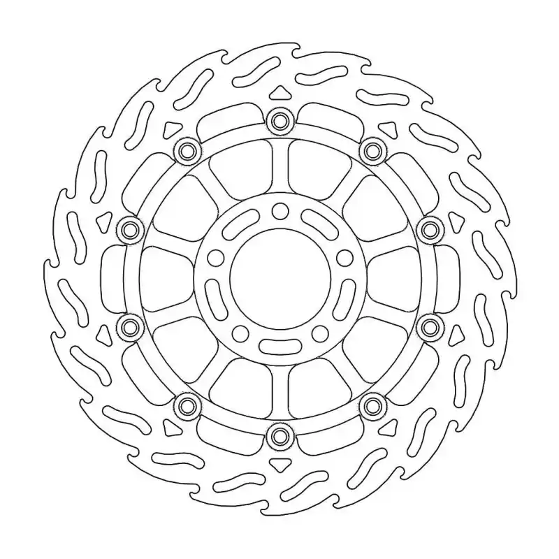 BRAKE DISC FLAME FLOAT FT L Dernière Chance