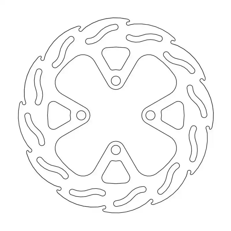 Réduction BRAKE DISC FLAME FRONT