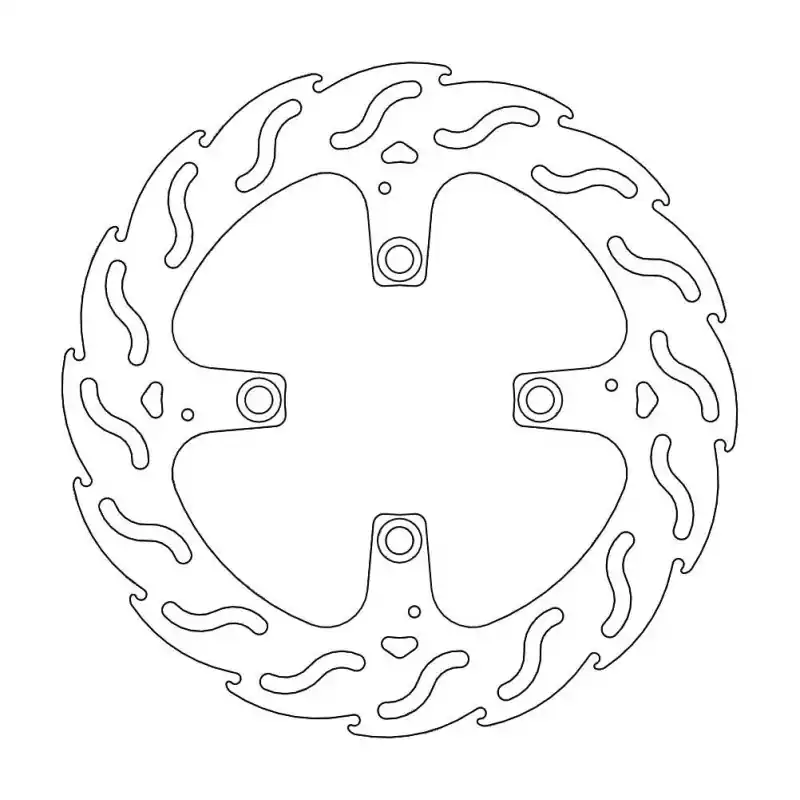 BRAKE DISC FLAME REAR Prix Cassé