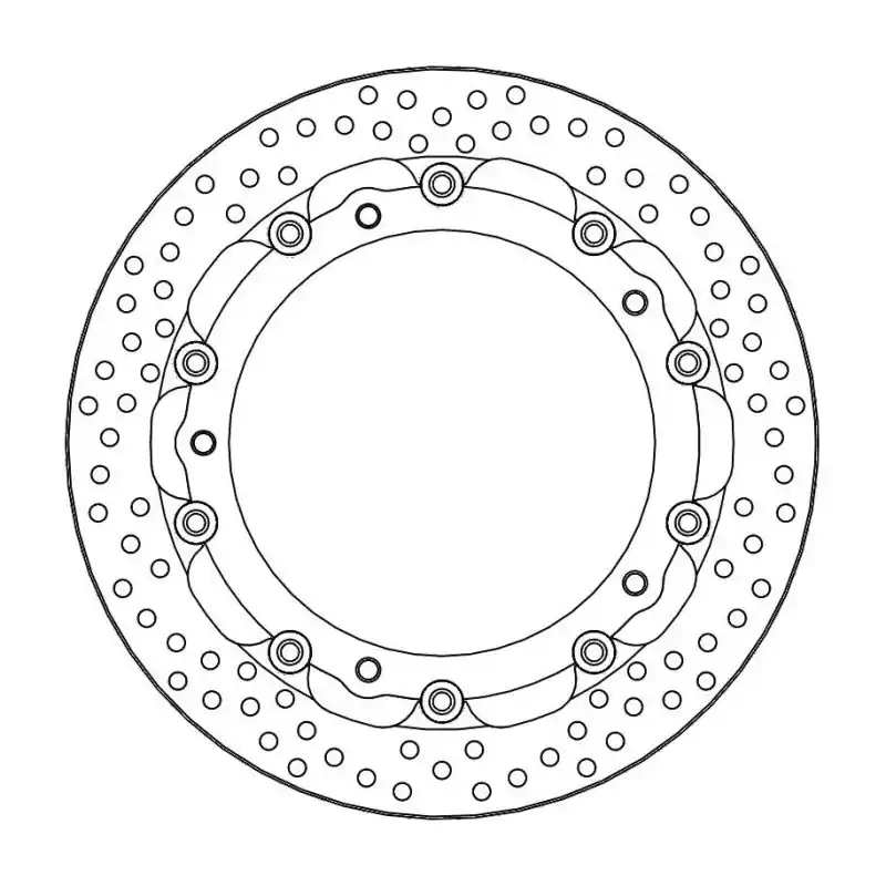BRAKE DISC HALO RACING FR Commander Maintenant