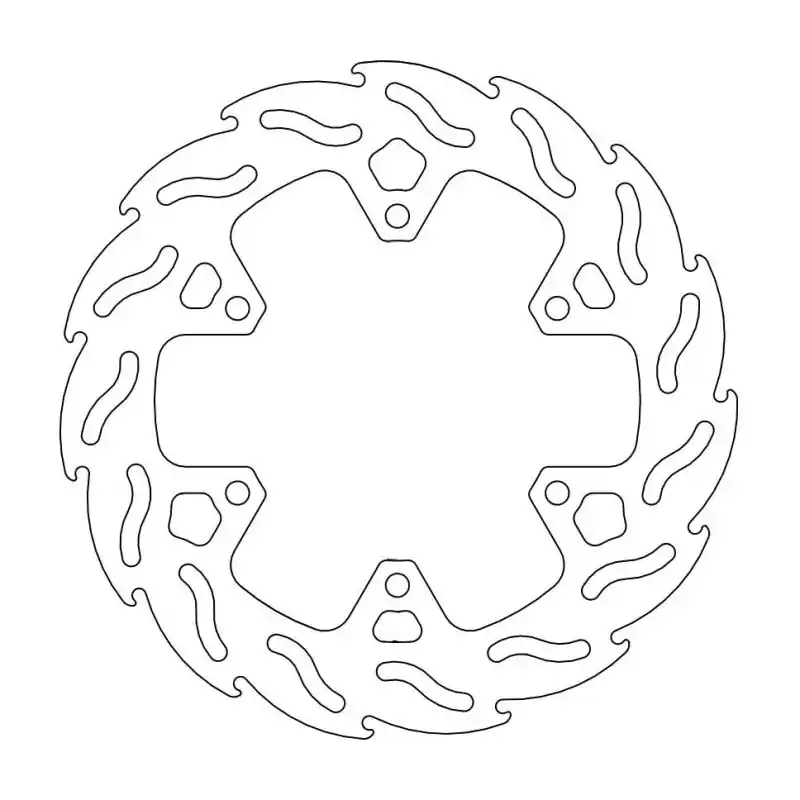 BRAKE DISC FLAME REAR Paiement Sécurisé