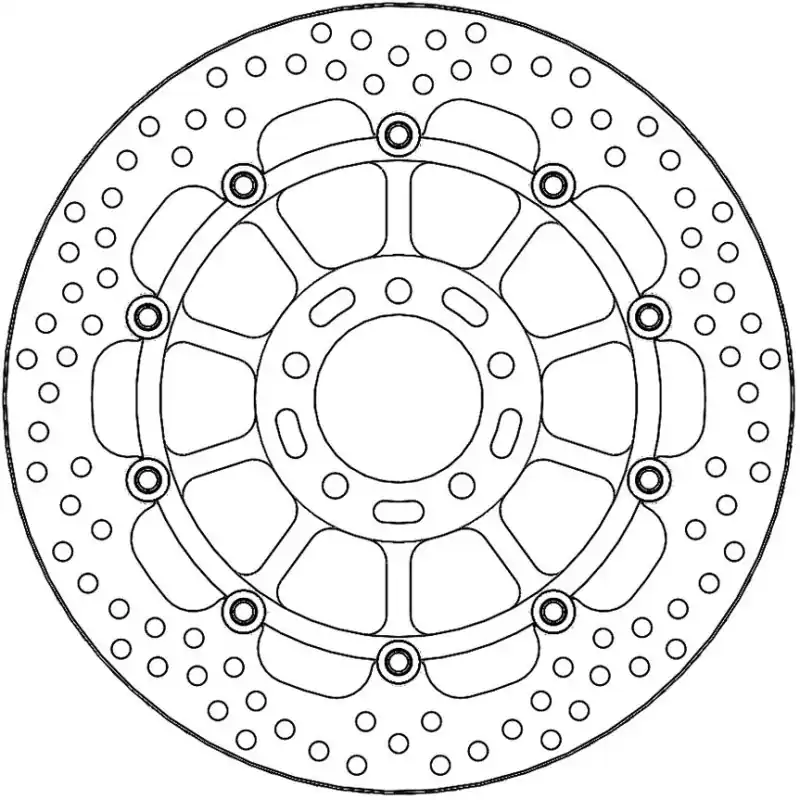 Usine Directe BRAKE DISC HALO T-FLOATER FT