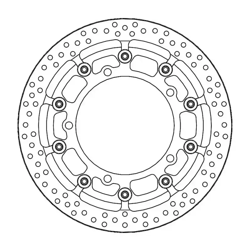 BRAKE DISC HALO T-FLOATER FT Satisfait Ou Remboursé