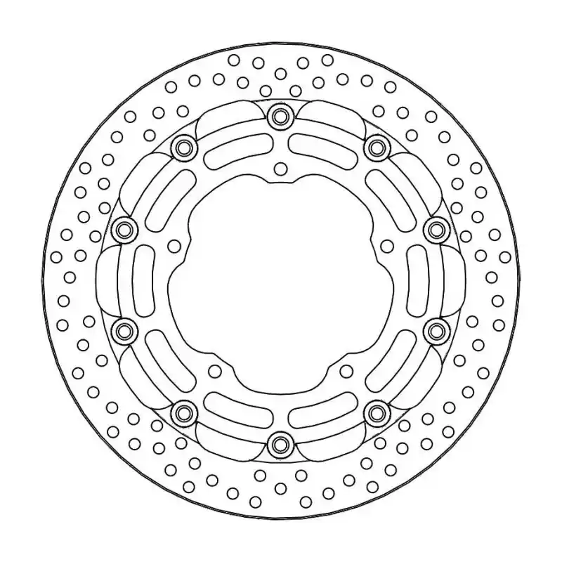 BRAKE DISC HALO T-FLOATER FT Commander Vite