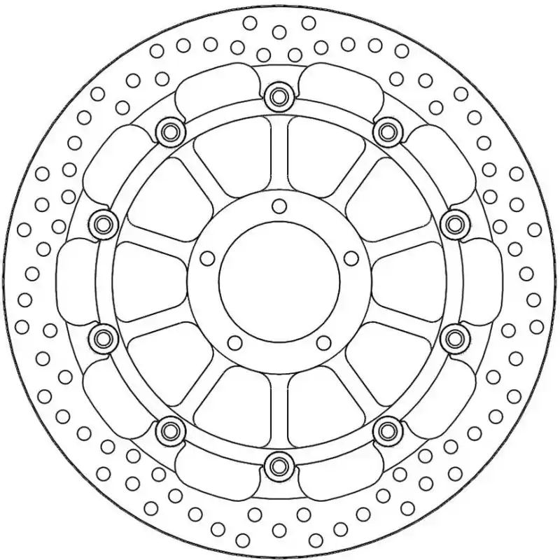 BRAKE DISC HALO T-FLOATER FT Meilleur Choix