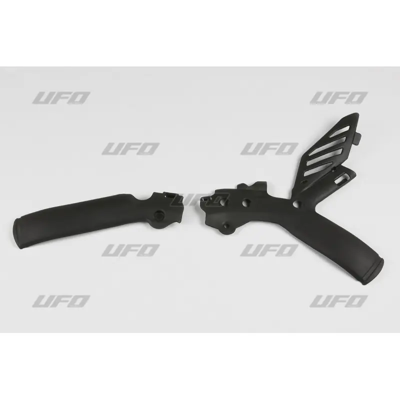 FRAMEGUARDS KTM 07-10 BLK Nouvelle Collection