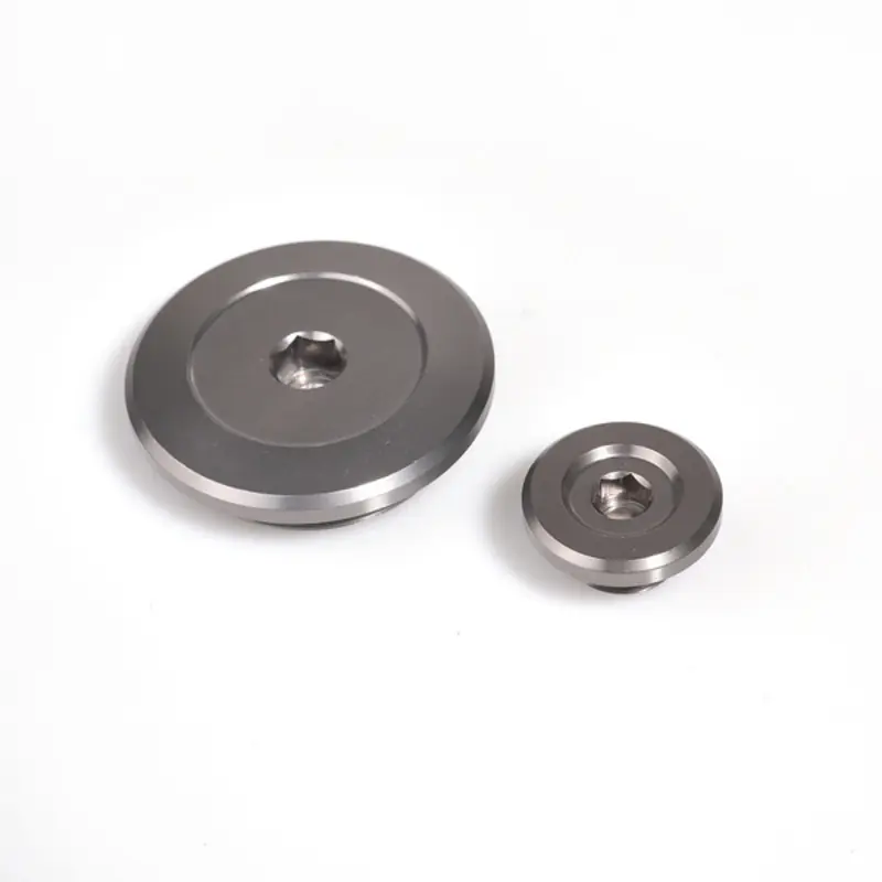 Offre Exclusive Jeu de bouchons de distribution de moteur RFX Pro (Gris minéral) - Pour Yamaha YZF25/YZF450