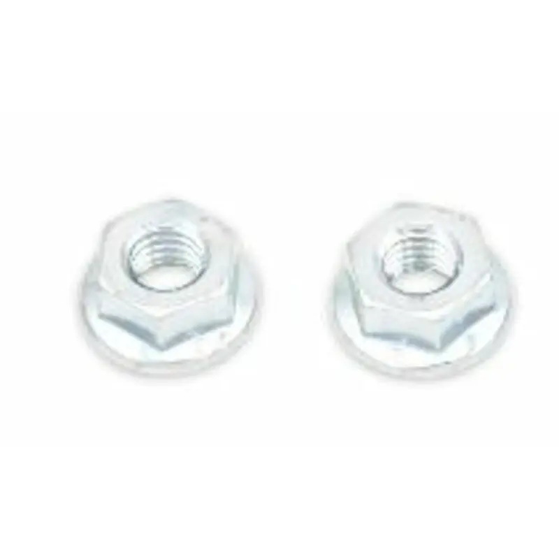 Ecrou à bride BOLT M6x1mm tête 10mm acier 10 pièces Certifié