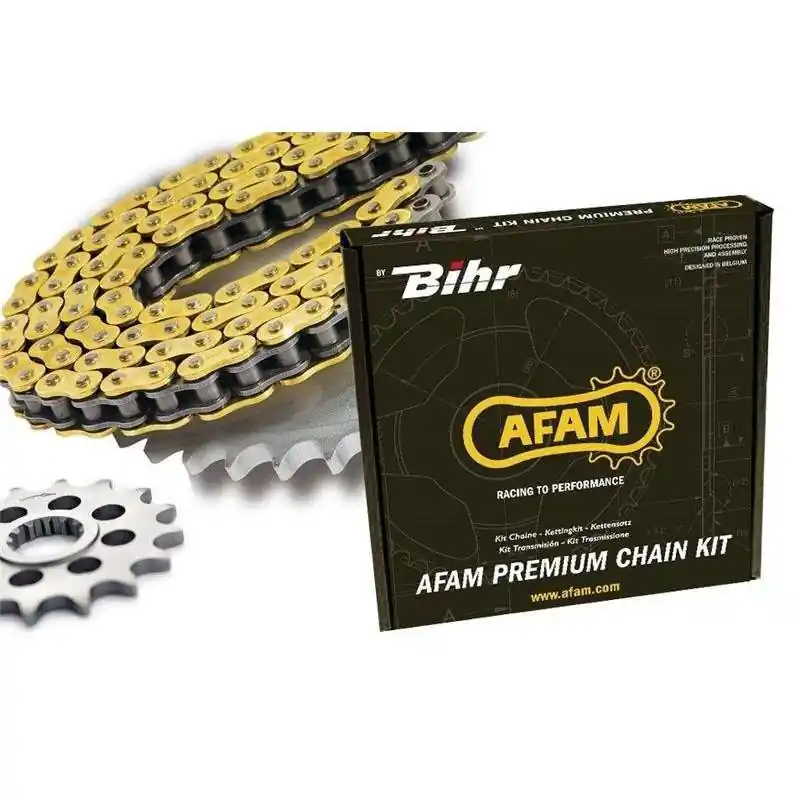 Offre Exclusive Kit chaîne AFAM 520MX6 14/50 renforcée – Couronne ultra-light