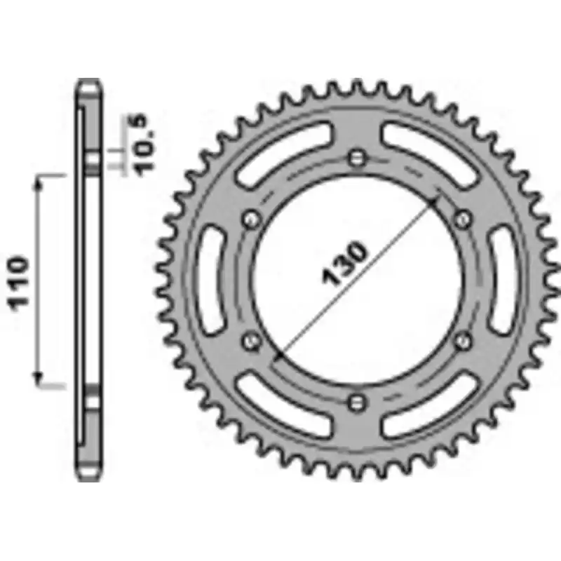 Seulement Aujourd&rsquo;hui Couronne PBR Racing aluminium Ultra-Light 4385 – 525