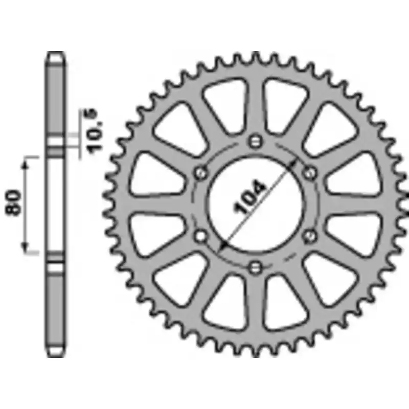 Offre Spéciale Couronne PBR acier standard 478 - 520