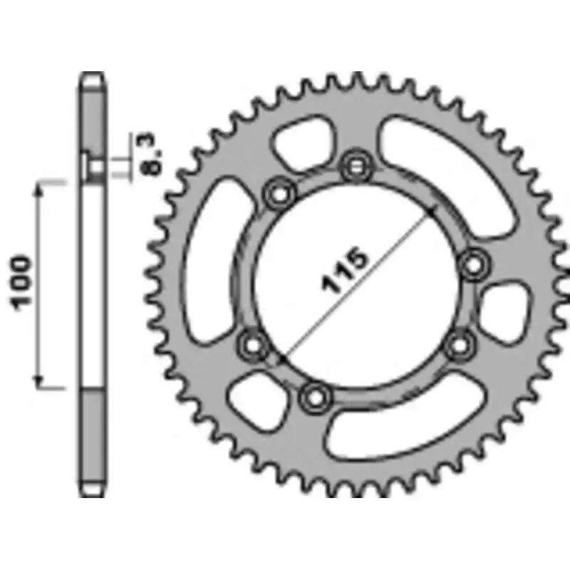 Couronne PBR aluminium Ultra-Light 4423 – 420 Acheter Direct