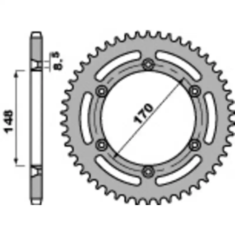 Solde Couronne PBR acier standard 804 – 520