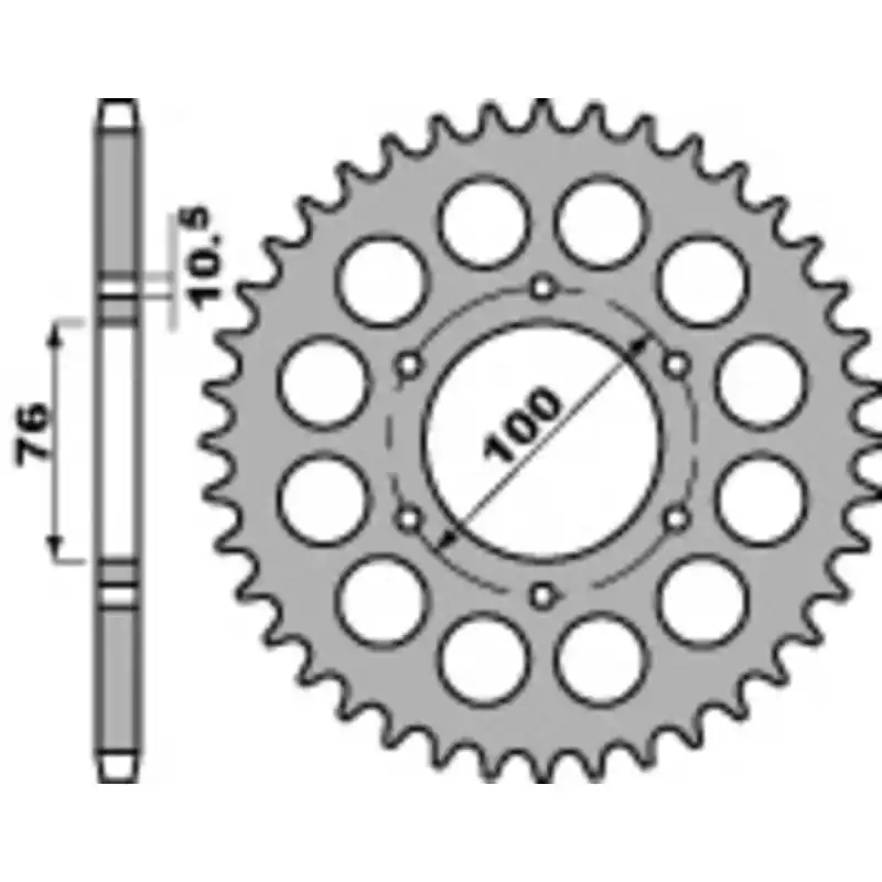 Bon Marché Couronne PBR acier standard 816 - 530