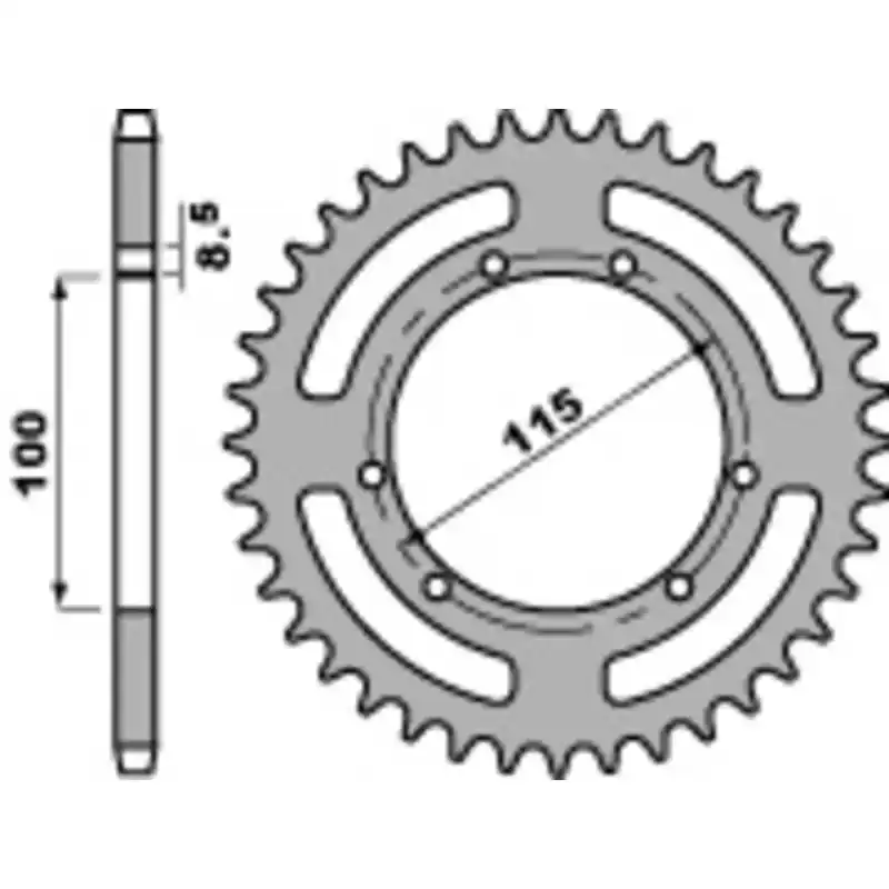 Meilleur Prix Couronne PBR acier standard 4391 – 420